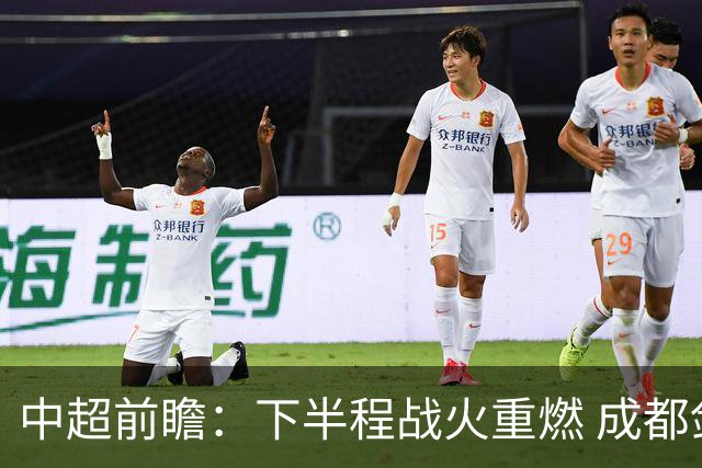 中超前瞻：下半程战火重燃 成都剑指三分申花求反弹