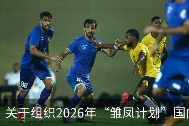 关于组织2026年“雏凤计划”国内选拔总营的通知