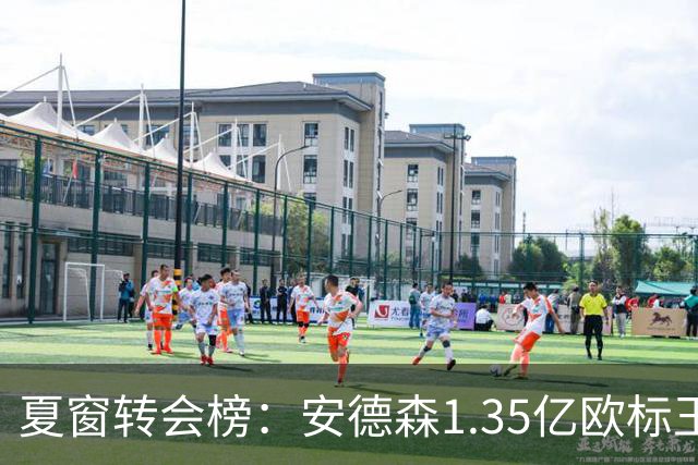 夏窗转会榜：安德森1.35亿欧标王 5000万欧+交易已11笔